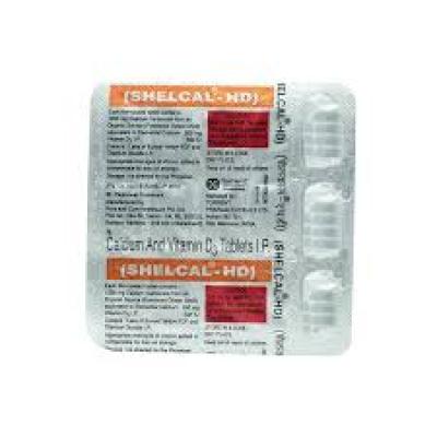 Shelcal - HD Tablet with Calcium &amp; Vitamin D3 | Bone, Joint &amp; Muscle Care